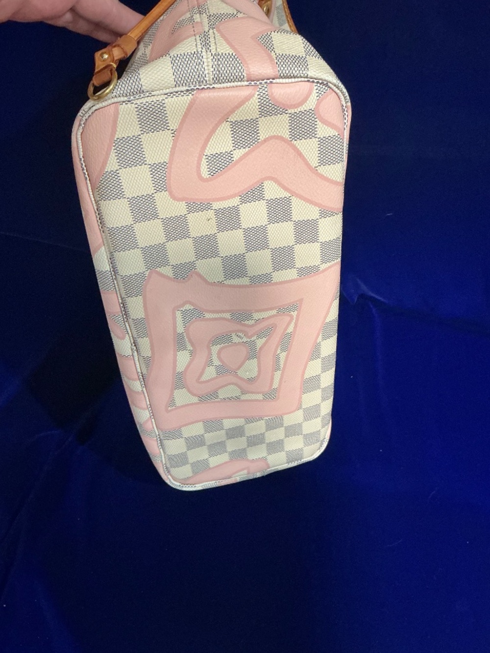 ✨Special edition Authentic Louis Vuitton Damier Azur Tahitienne Neverfull MM - Picture 4 of 16